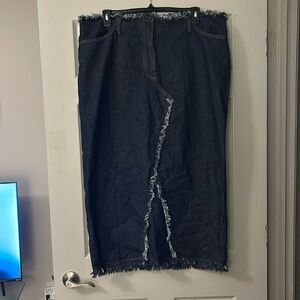 Denim skirt